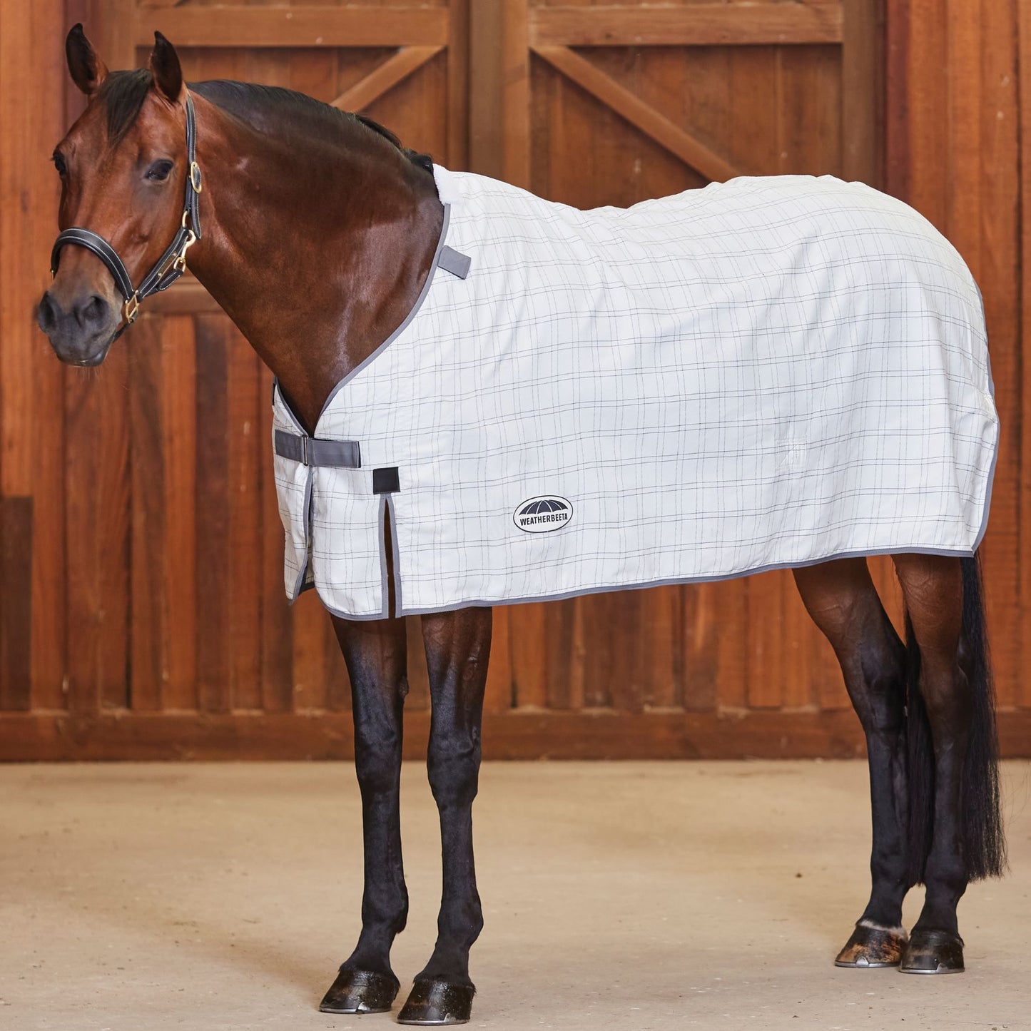 Weatherbeeta ComFiTec Cotton Sheet Liner White/Grey