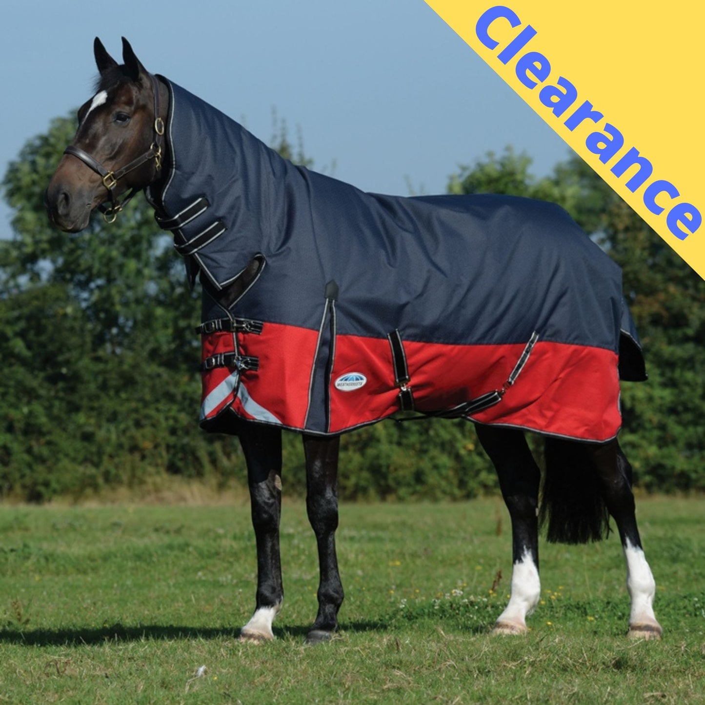 Weatherbeeta ComFiTec Plus Dynamic II Combo Medium/Lite 100g Black/Red/Silver