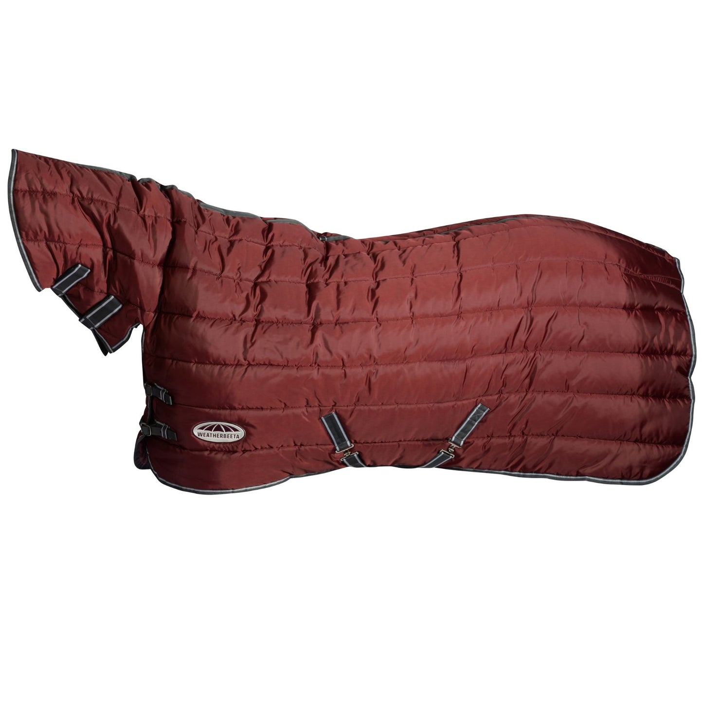 Weatherbeeta ComFiTec 210D Channel Quilt Combo Medium Maroon/Grey/White