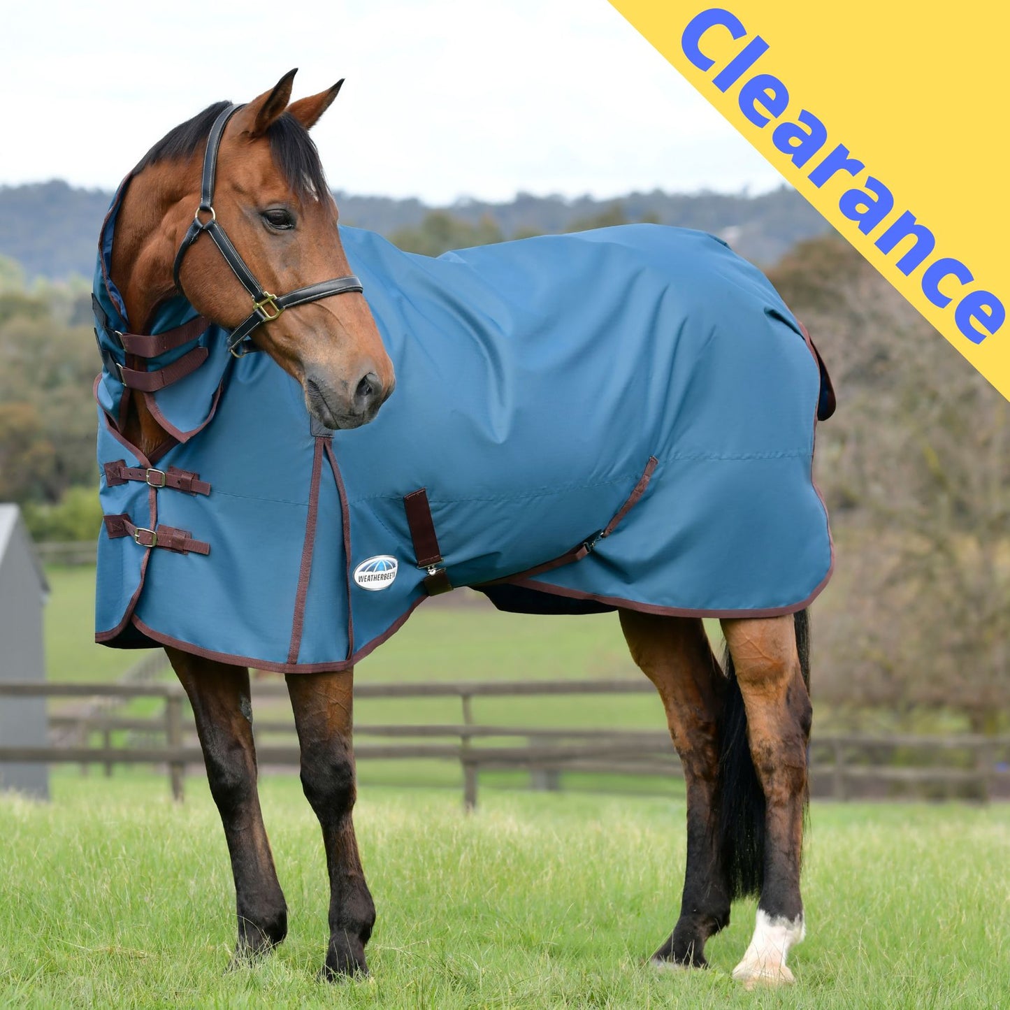 Weatherbeeta ComFiTec Classic Combo Heavy Dark Blue/Coffee