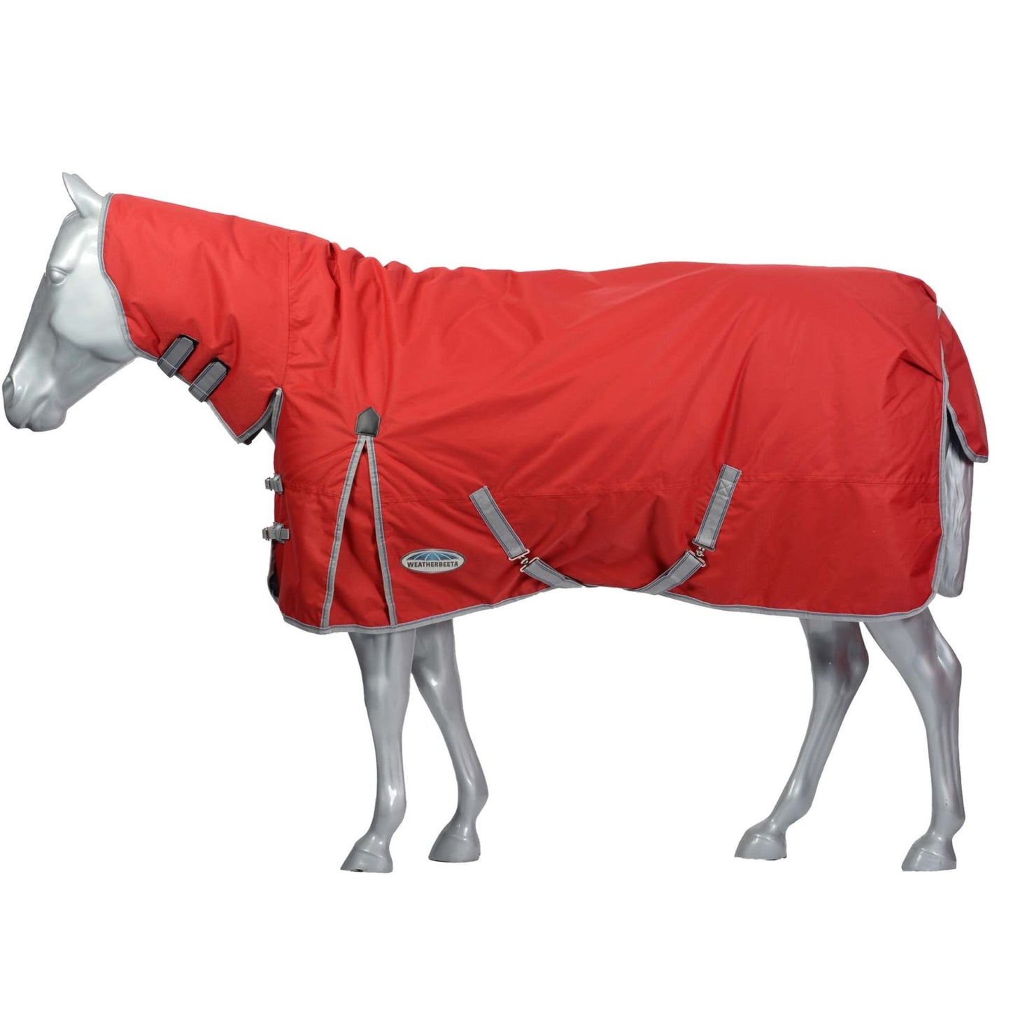 Weatherbeeta ComFiTec Classic Combo Medium Red/Silver/Navy