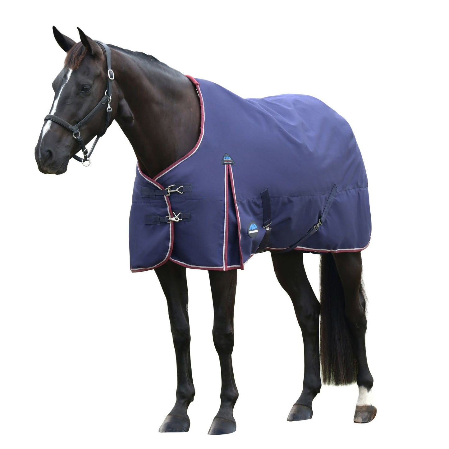Weatherbeeta ComFiTec Essential Turnout 50g Navy/Burgundy