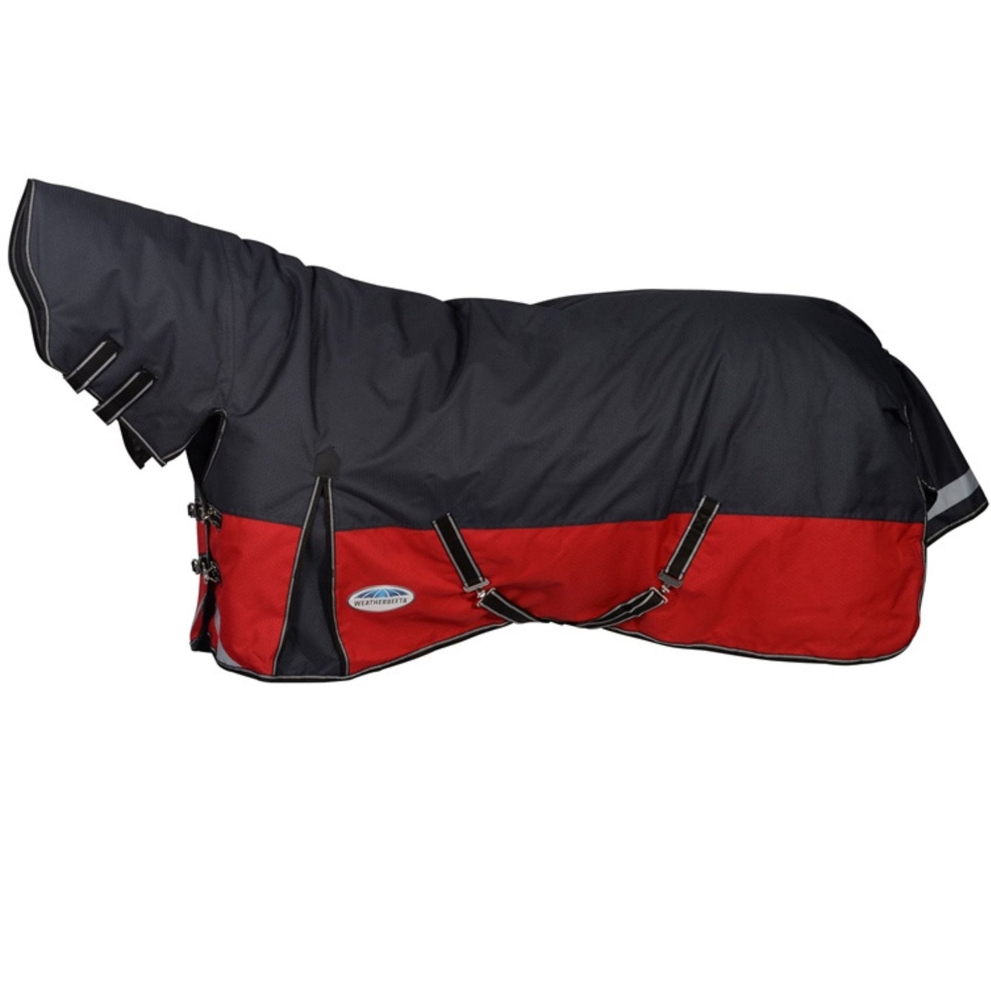 Weatherbeeta ComFiTec Plus Dynamic II Combo Medium Black/Red/Silver