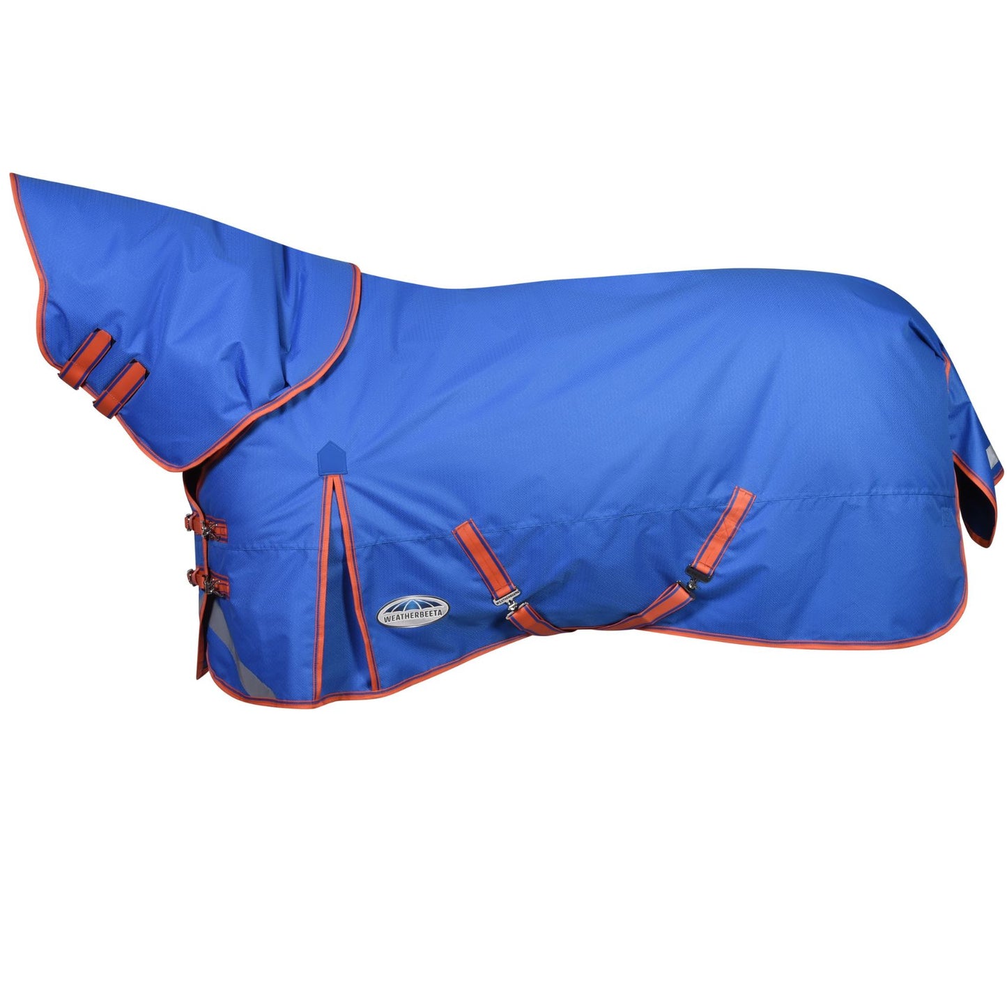 Weatherbeeta ComFiTec Plus Dynamic II Detach-A-Neck Medium Royal Blue/Orange