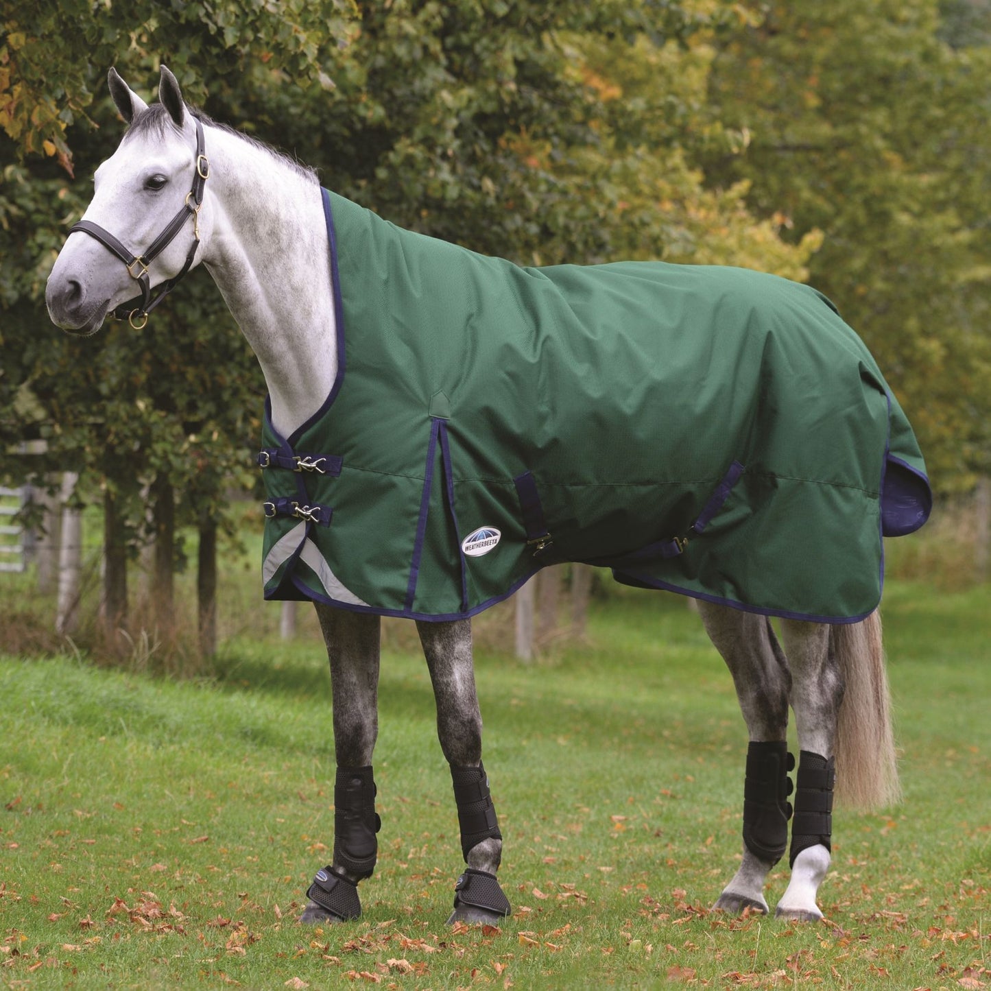 Weatherbeeta ComFiTec Plus Dynamic II High Medium Hunter/Navy