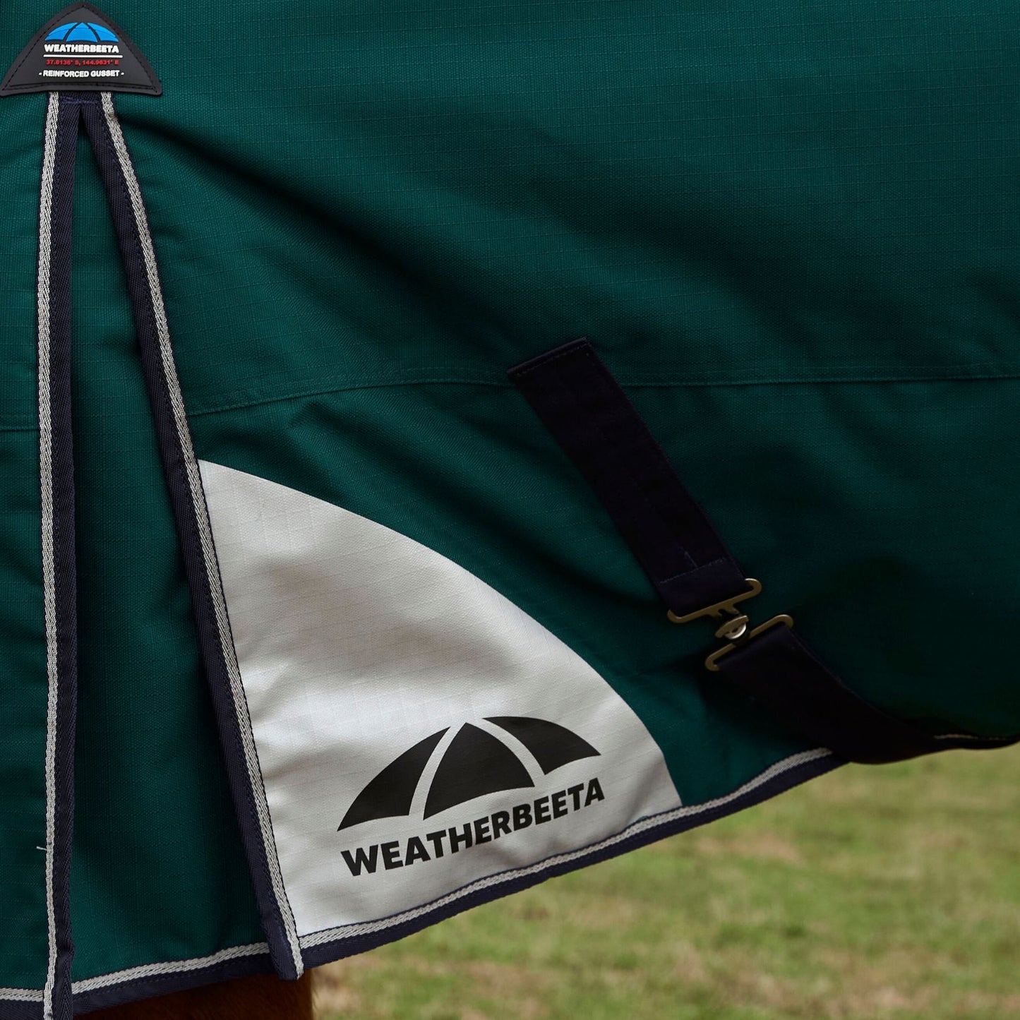 Weatherbeeta ComFiTec Plus Dynamic Turnout 220g Forest Green/Navy