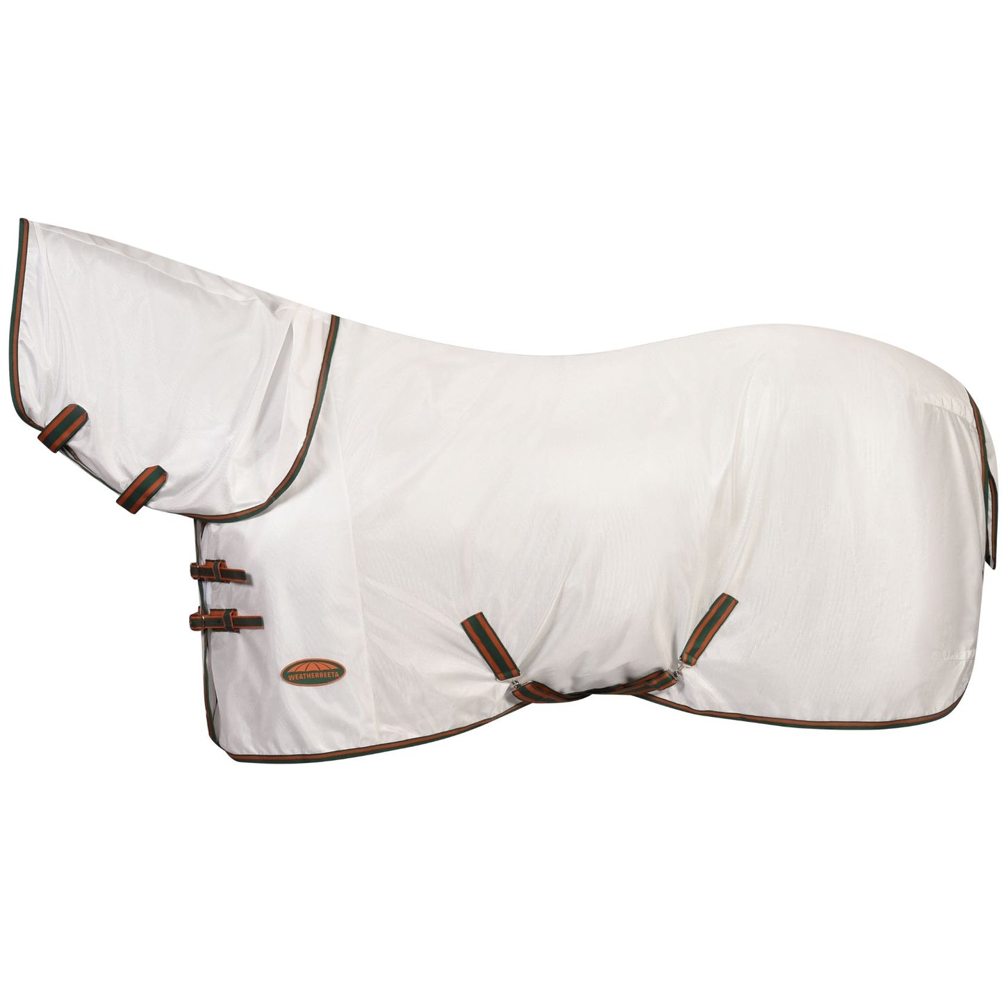 Weatherbeeta ComFiTec Tyro Mesh Combo White/Green/Burnt Orange