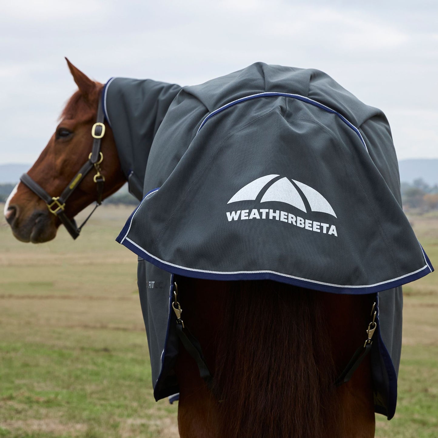 Weatherbeeta ComFiTec Ultra Turnout Detach-A-Neck 100g Charcoal