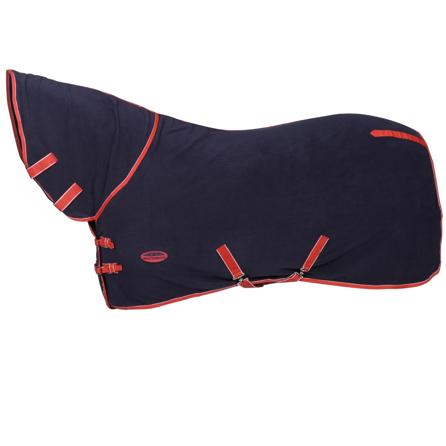 Weatherbeeta Fleece Combo Cooler Navy/Red/White