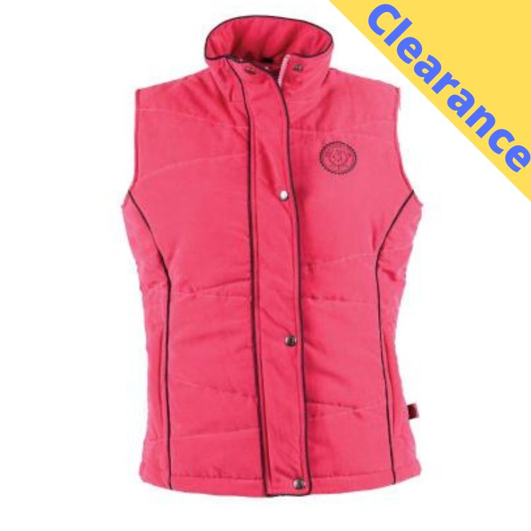 Dublin Bella Waistcoat Raspberry/Black