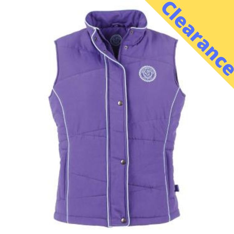 Dublin Bella Waistcoat Violet/Sky