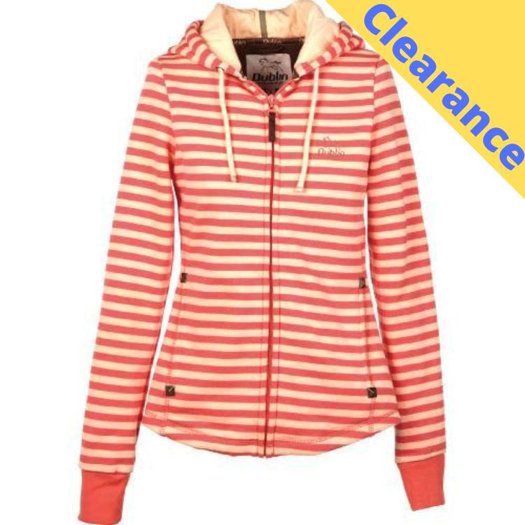 Dublin Carine Hoody Georgia Peach/Apricot Stripe