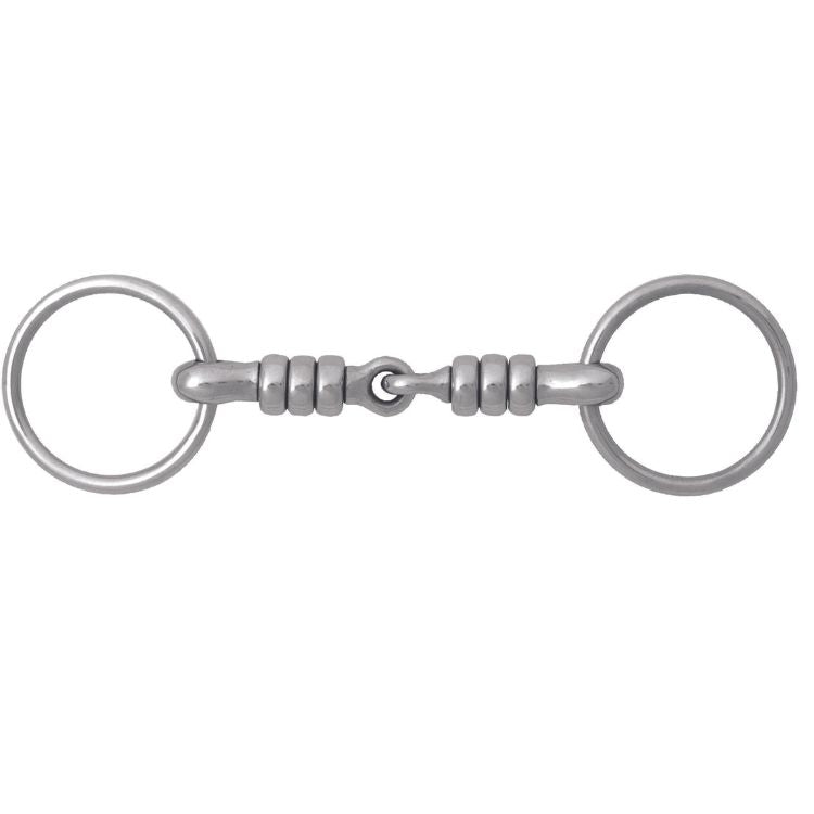 Korsteel Cherry Roller Snaffle Bit