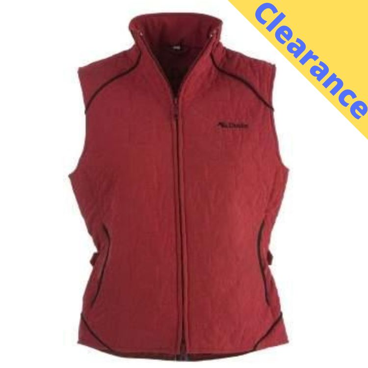 Dublin Henley Waistcoat Crimson/Black