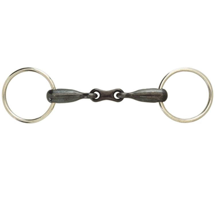 Korsteel Sweet Iron French Link Loose Ring Snaffle Bit