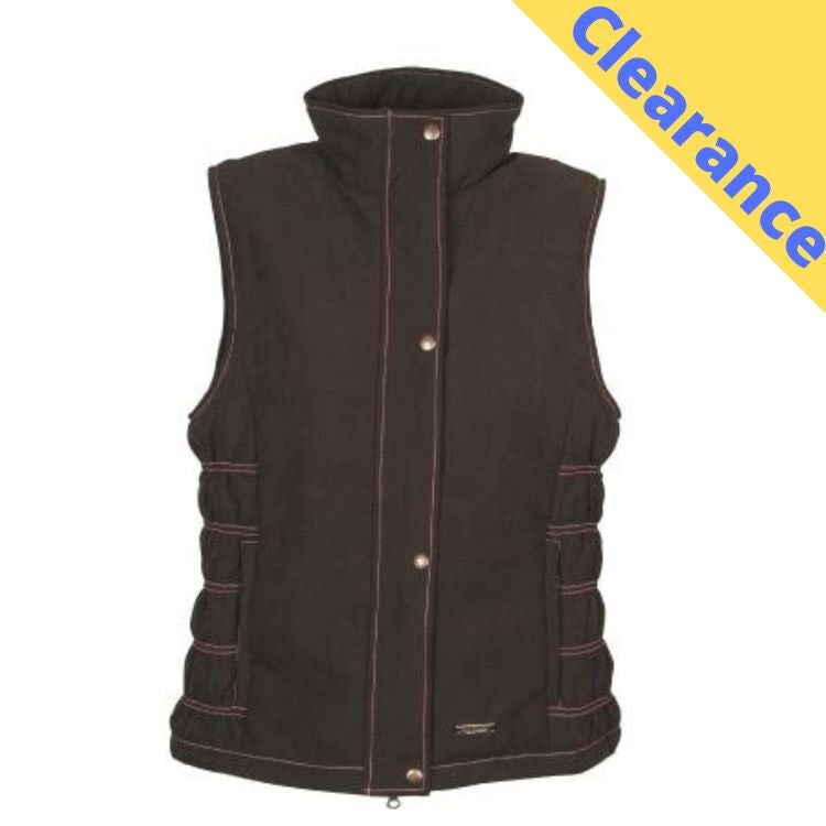 Dublin Marlow Waistcoat Black/Fuchsia