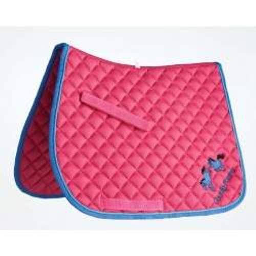 Cuddly Ponies Grand Prix Pad Raspberry/Cornflower