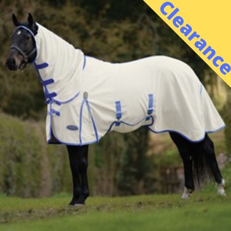 Weatherbeeta ComFiTec Shield Combo White/Blue