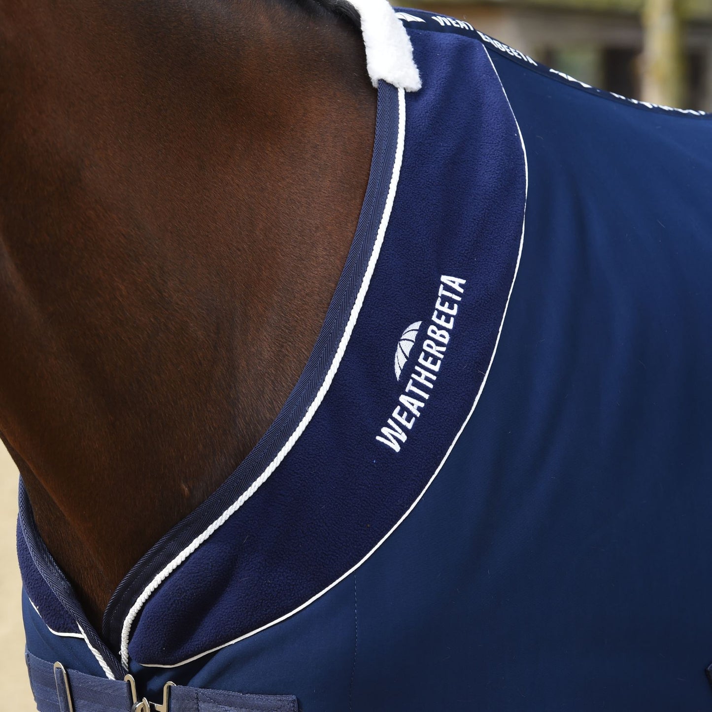 Weatherbeeta Opulence Show Sheet Navy/White