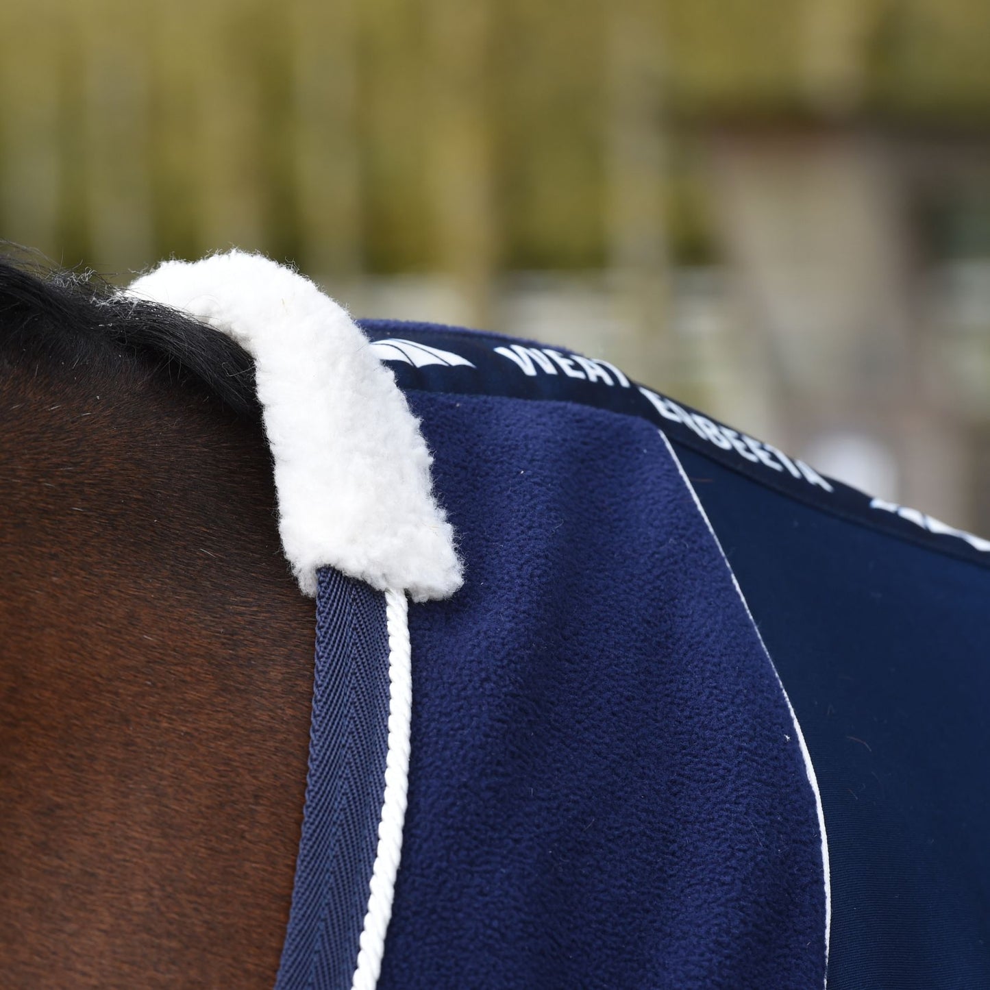 Weatherbeeta Opulence Show Sheet Navy/White