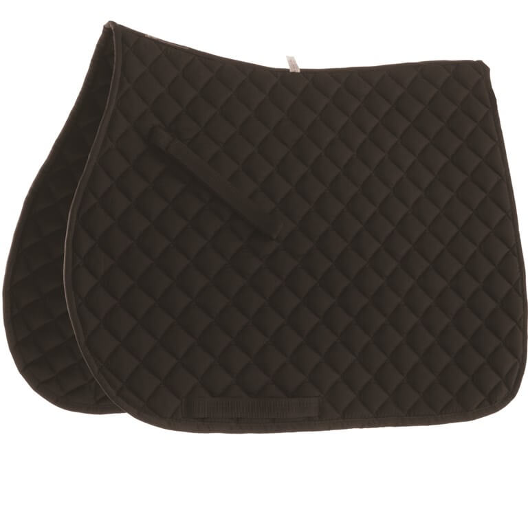 Roma Grand Prix All Purpose Saddle Pad Black