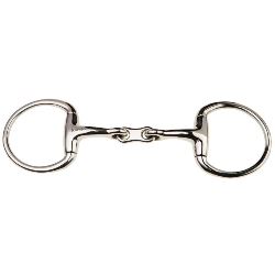 Korsteel JP Stainless Steel French Link Eggbutt Snaffle Bit