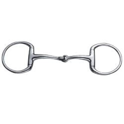 Korsteel JP Stainless Steel Jointed Eggbutt Snaffle Bit