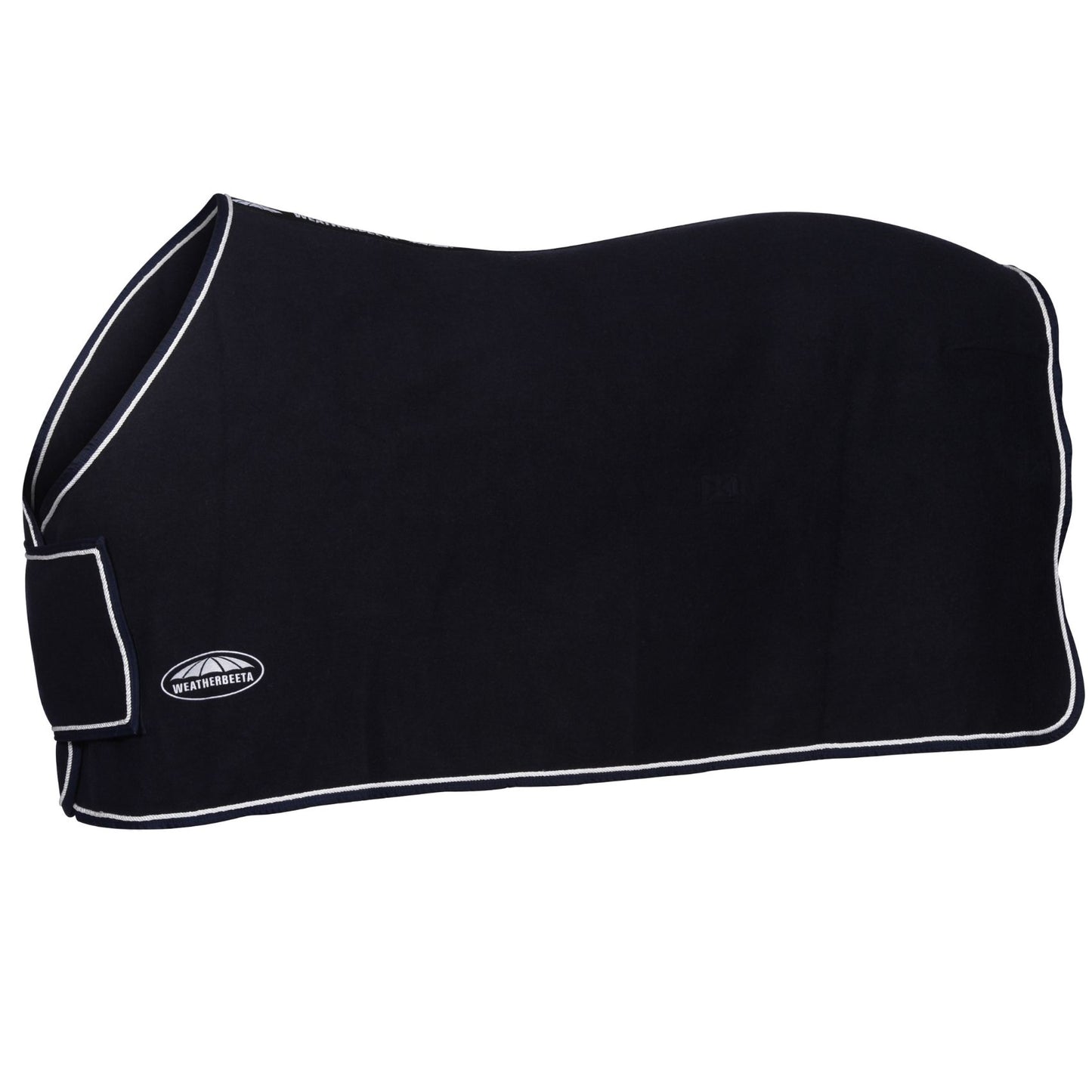 Weatherbeeta Wool Show Sheet with Chest Panel Navy/White