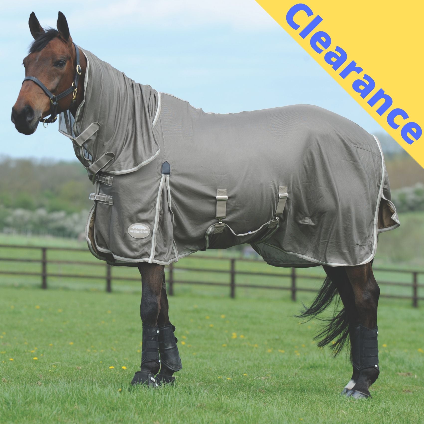 Weatherbeeta Airflow Combo Fly Rug Walnut/Cobblestone Fly-Rug – Speedy ...