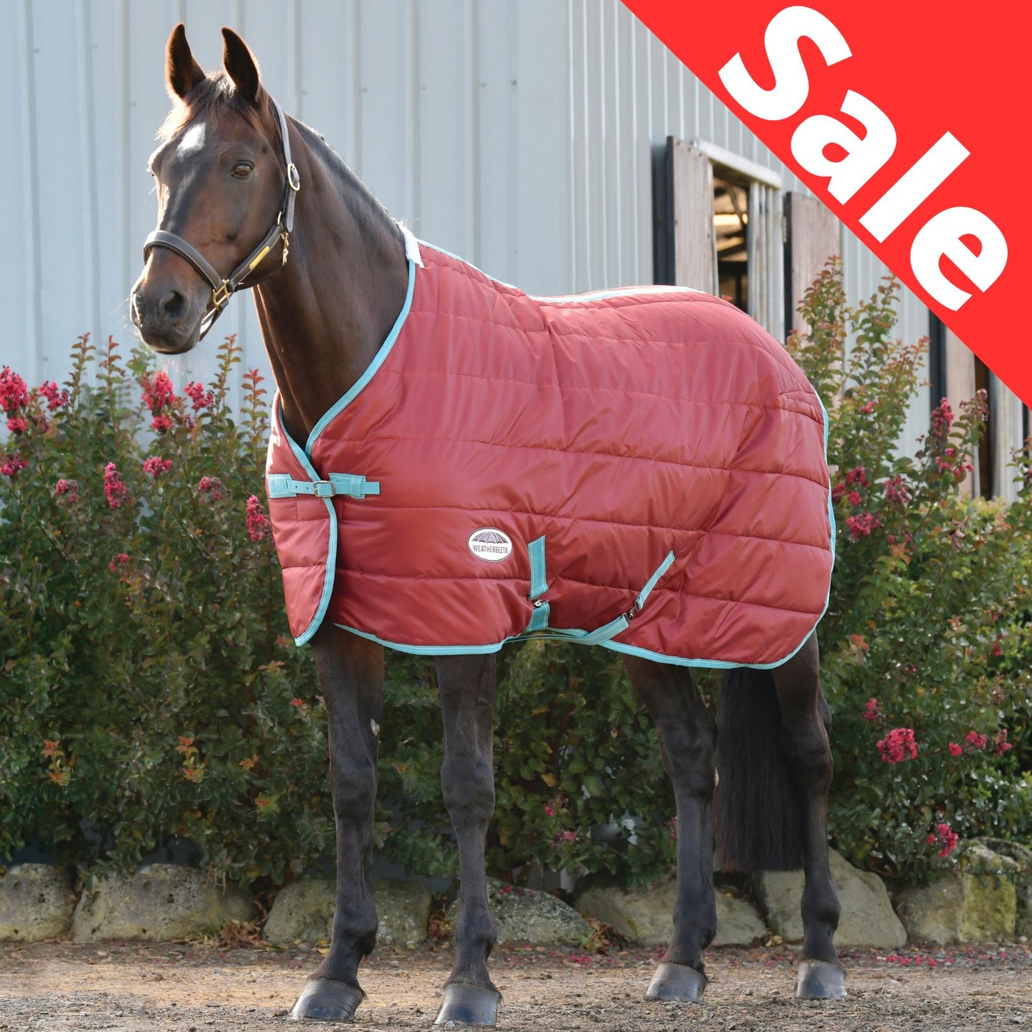 Weatherbeeta ComFiTec 210D Channel Quilt Standard Medium/Lite Red/Blue/Beige