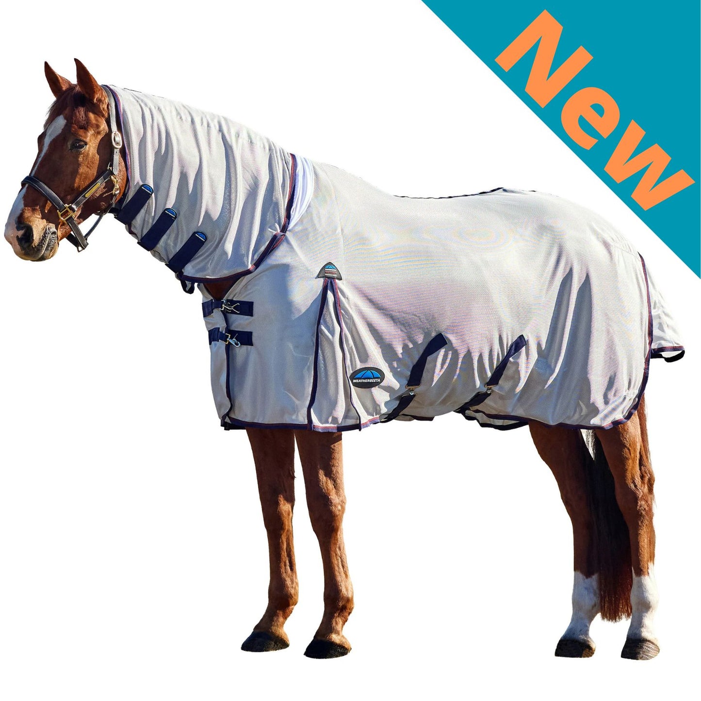 Weatherbeeta ComFiTec Airflow Fly Sheet Combo Grey/Navy/Burgundy