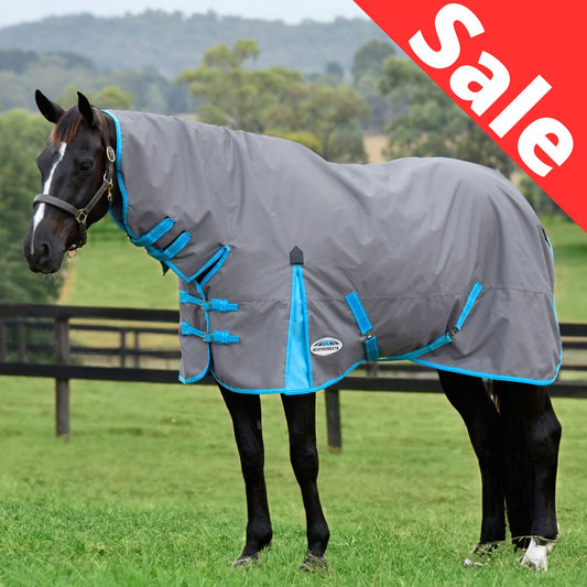 Weatherbeeta ComFiTec Classic Combo Lite Plus 50g Grey/Bright Blue/White