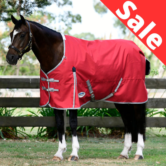 Weatherbeeta ComFiTec Classic Standard Lite Plus 50g Red/Silver/Navy