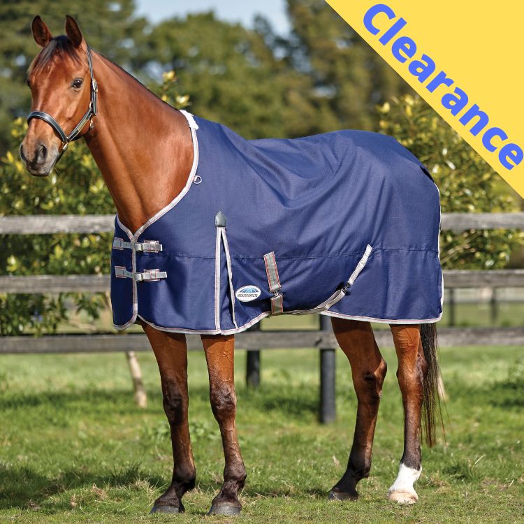 Weatherbeeta ComFiTec Essential Standard Lite Plus 50g Navy/Silver/Red