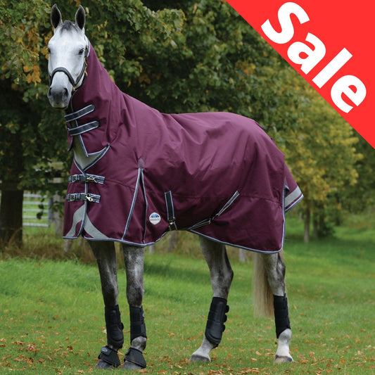 Weatherbeeta ComFiTec Plus Dynamic II Combo Medium/Lite 100g Maroon/Grey/White