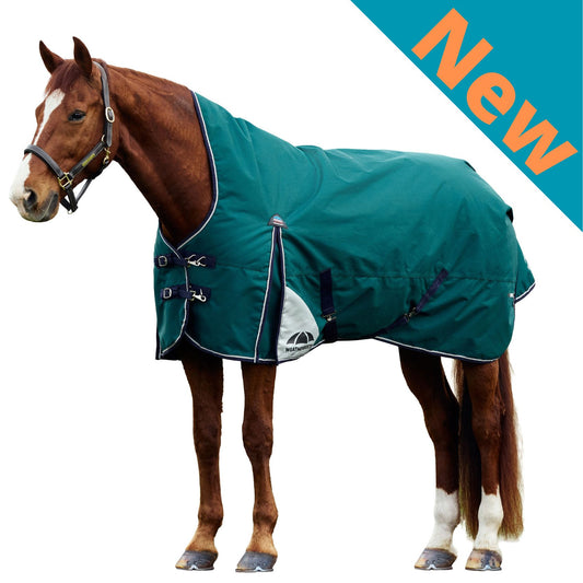 Weatherbeeta ComFiTec Plus Dynamic Turnout High 220g Forest Green/Navy