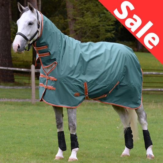 Weatherbeeta ComFiTec Tyro Combo Lite Plus 50g Green/Burnt Orange/White