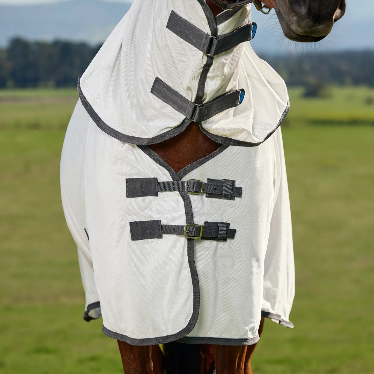 Weatherbeeta ComFiTec Tyro Fly Sheet Combo White/Charcoal