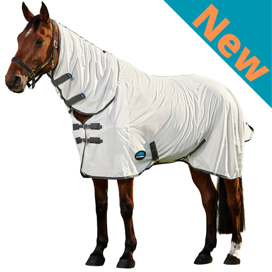 Weatherbeeta ComFiTec Tyro Fly Sheet Combo White/Charcoal