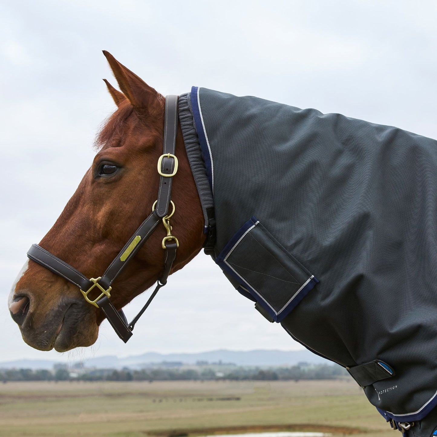 Weatherbeeta ComFiTec Ultra Turnout Detach-A-Neck 100g Charcoal