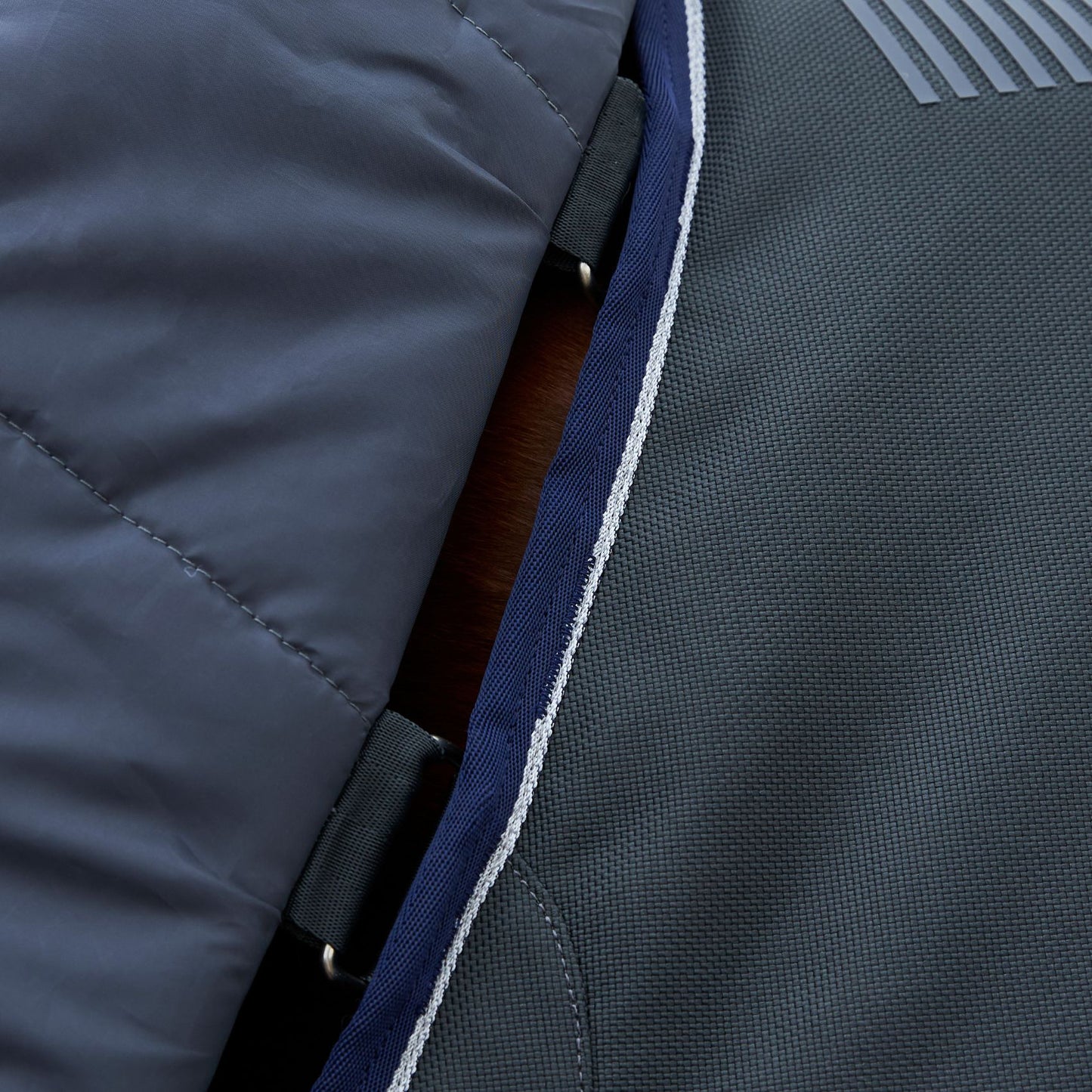 Weatherbeeta ComFiTec Ultra Turnout Detach-A-Neck 100g Charcoal