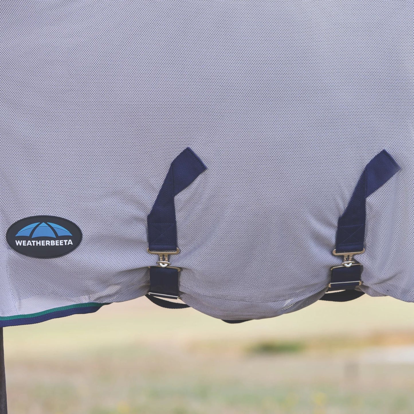Weatherbeeta ComFiTec Zephyr Fly Sheet Combo Grey/Navy/Forest Green