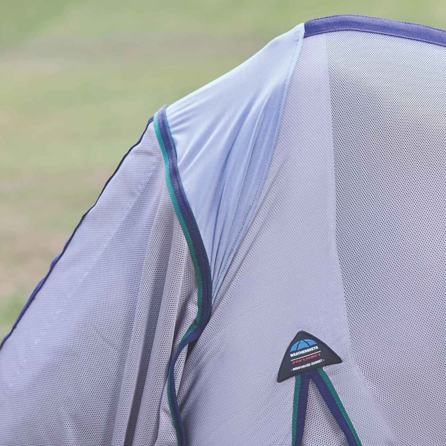 Weatherbeeta ComFiTec Zephyr Fly Sheet Combo Grey/Navy/Forest Green