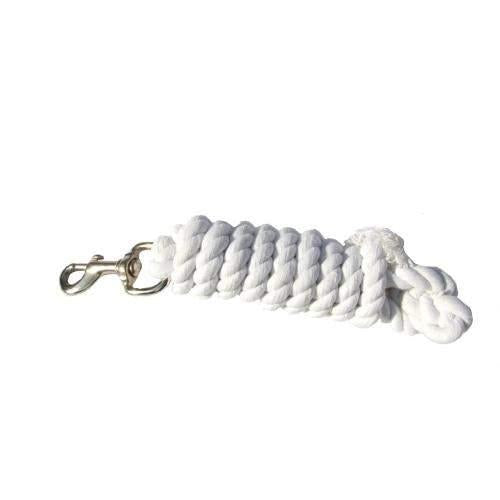 Roma 2m Cotton Lead Rope White
